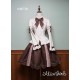 Alice Girl Bear Chocolate Short and Long Skirt and JSK(2nd Pre-Order/2 Colours/Full Payment Without Shipping)